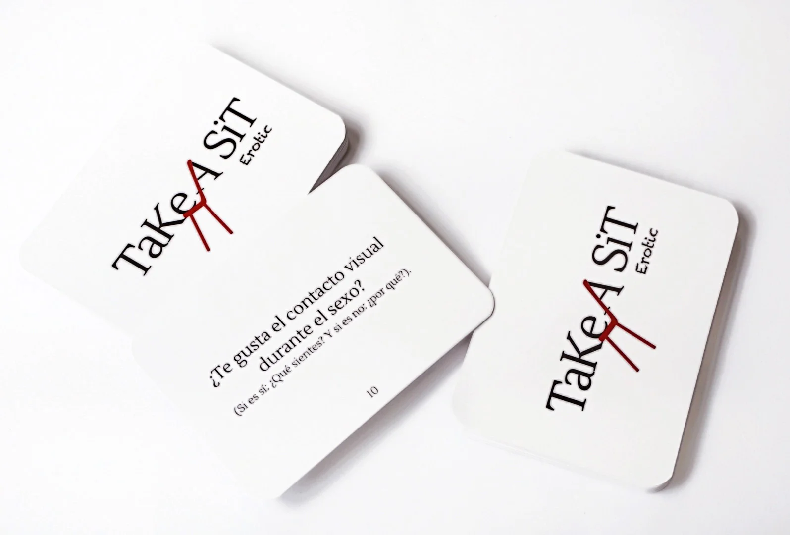 Juego para parejas atrevido: 83 cartas Take a Sit Take a Sit Erotic Juego para parejas atrevido: 83 cartas Take a Sit - Imagen 3
