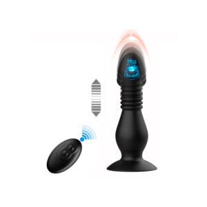 Plug Anal Stretch con Vibración y Propulsión – Potente