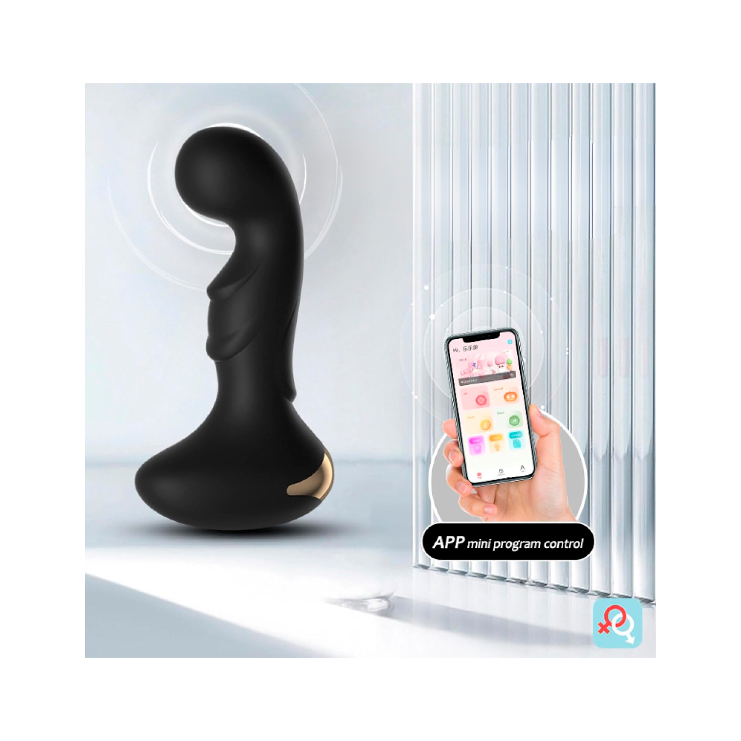 Plug Anal con Vibración - We Love Penguin - Imagen 3