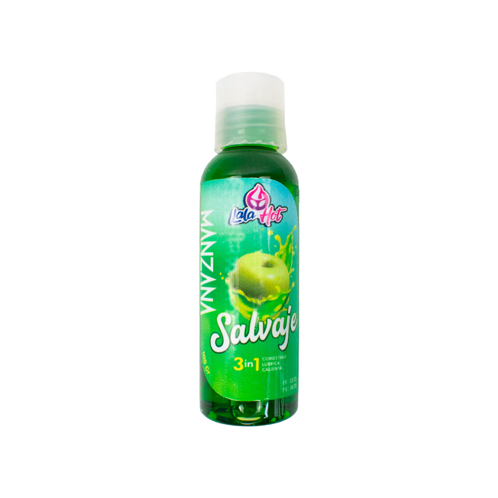 lubricante sabor manzana