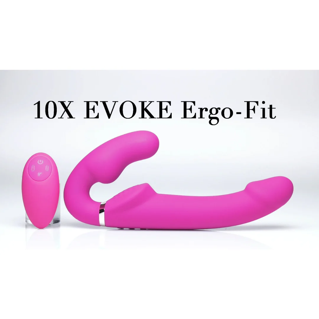 Vibrador para parejas - 10X Evoke Ergo-Fit Fucsia 10X - Imagen 2