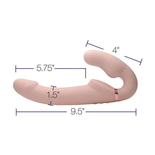 Vibrador para Pareja 10X Evoke Ergo-Fit Nude – Placer Sin Límites - Imagen 4