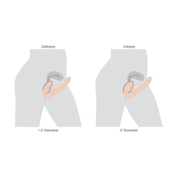 Vibrador para Pareja 10X Evoke Ergo-Fit Nude – Placer Sin Límites - Imagen 5