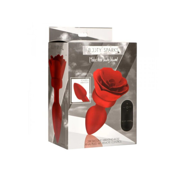 Plug Anal Vibrador Rosa Booty Sparks – Control Remoto 28X - Imagen 2