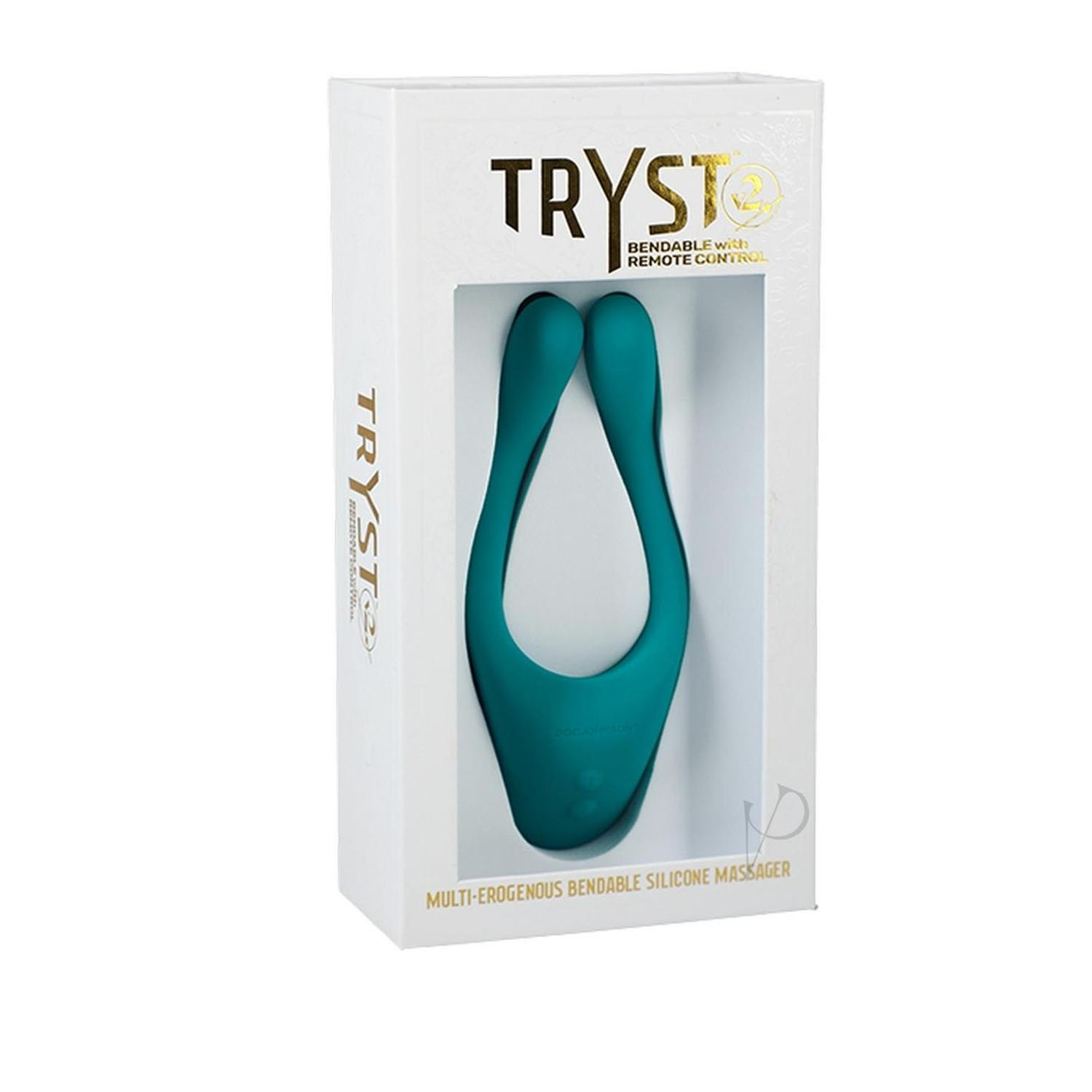 Vibrador Versátil Tryst V2 -Turquesa - Imagen 2