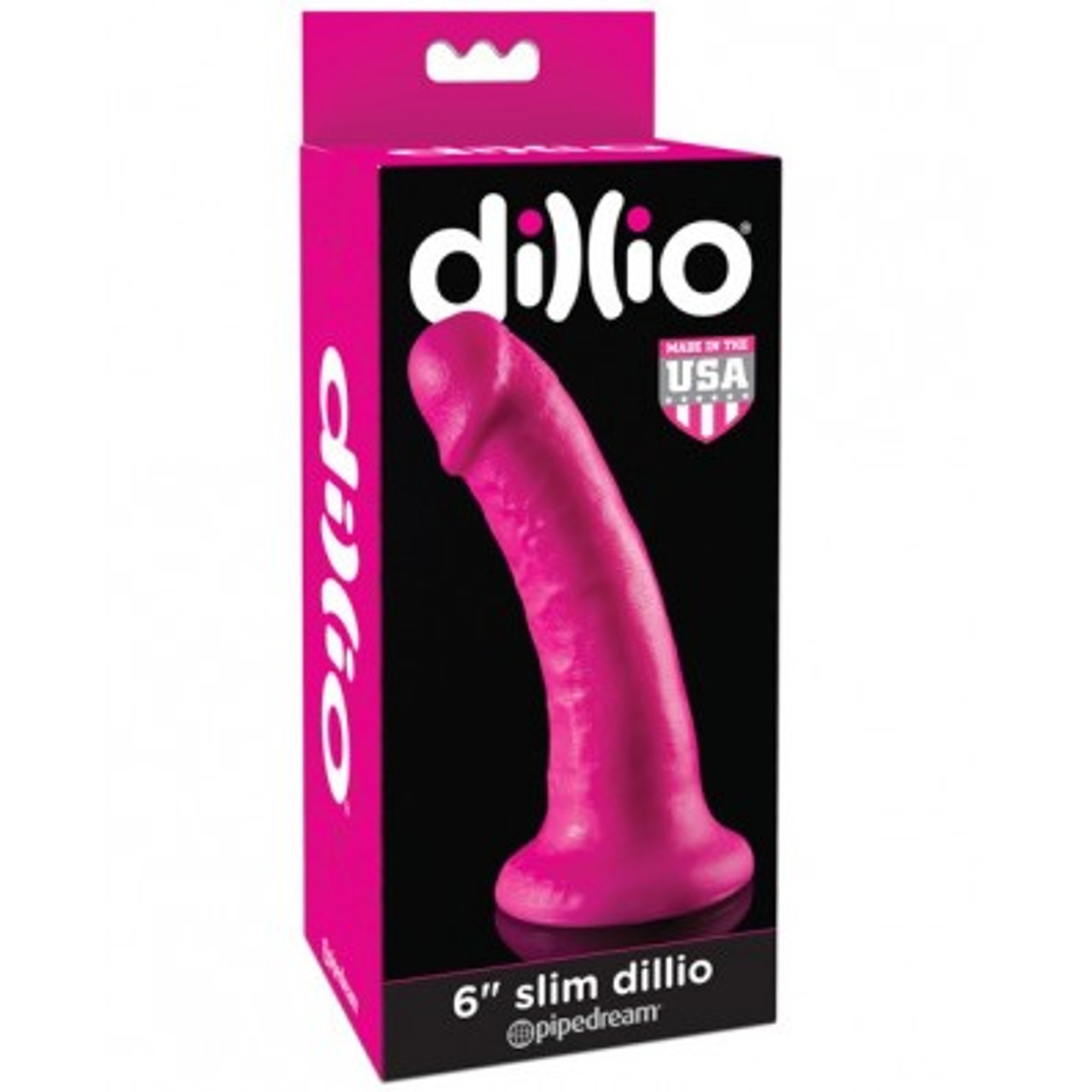 Dildo de 6 pulgadas delgado con ventosa - Dillio - Pipedream