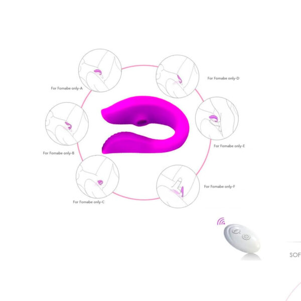 Vibrador Interno con Succión Orquídea App - Imagen 2