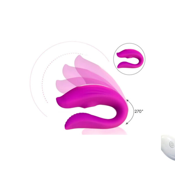 Vibrador Interno con Succión Orquídea App - Imagen 5
