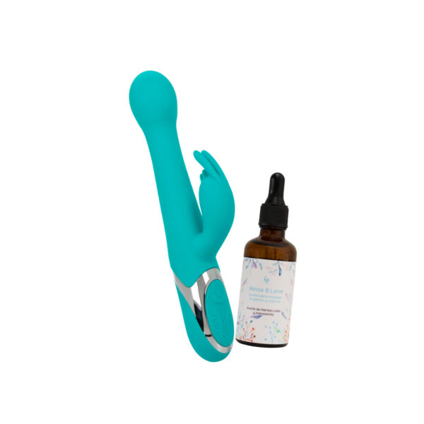 Pack Vibrador Enchanted Oscillate y Aceite Relax & Love