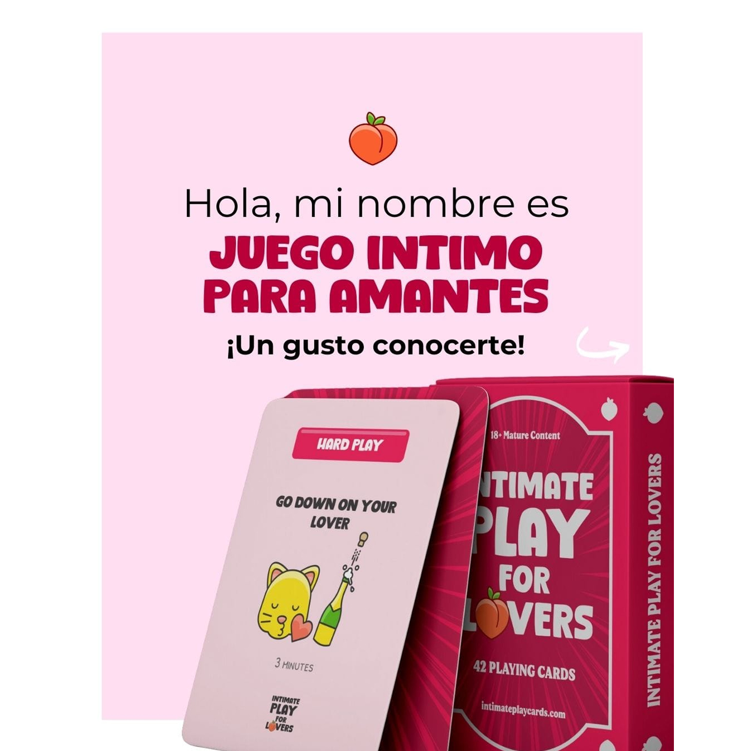 Juego Íntimo para Parejas: 42 Retos para Encender la Pasión Intimate Play Cards Juego Íntimo para Parejas: 42 Retos para Encender la Pasión - Imagen 4