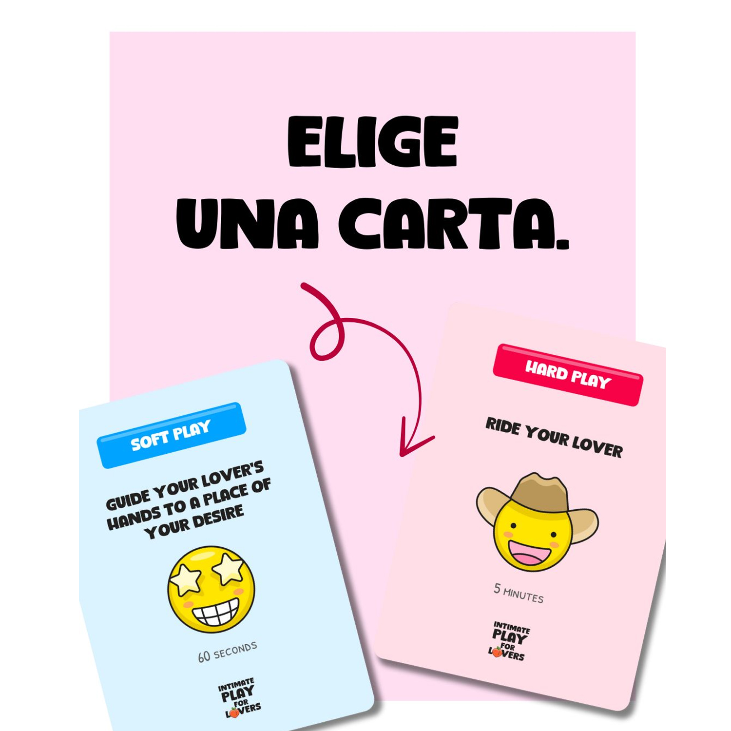 Juego Íntimo para Parejas: 42 Retos para Encender la Pasión Intimate Play Cards Juego Íntimo para Parejas: 42 Retos para Encender la Pasión - Imagen 7