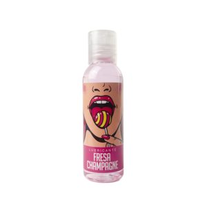 Lubricante sabor fresa champagne Hot Lub 4 en 1 100 ml