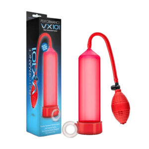 Bomba de Pene VX101 9.5" - Roja Potente