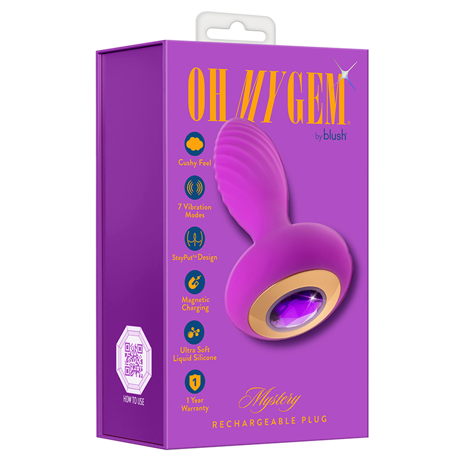 Plug Anal Vibrador Recargable 7 Modos - Radiante Blush Plug Anal Vibrador Recargable 7 Modos - Radiante - Imagen 2